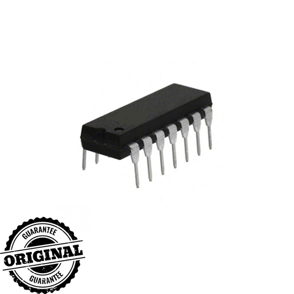 IC 7493 - Decade Counter, 4-bit Binary Counter - Original