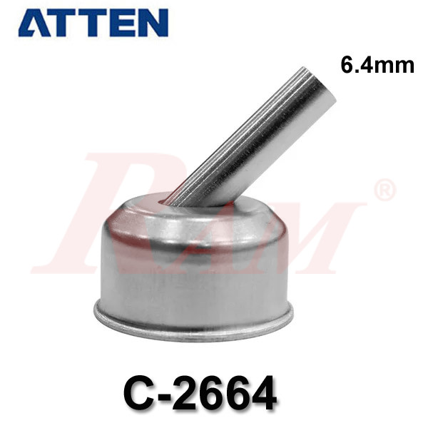 ATTEN® C-2664 Bent 45° Hot Air Nozzle for Soldering Stations سن بوز كاوية هوت اير 45 درجة