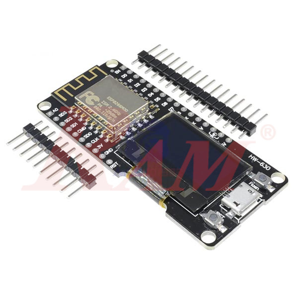 NodeMCU With 0.96" OLED Based On ESP8266