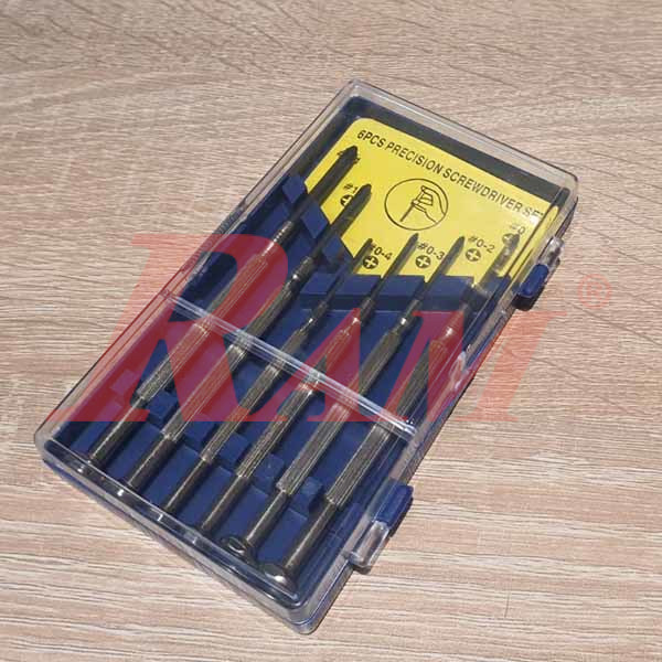 GSD-408 - 6pcs Set Screwdriver طقم مفك ساعاتي 6 قطع موديل GSD-408