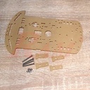 Robot Car Chassis Kit - Without Motor and Wheel