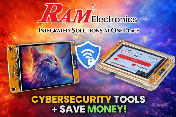 ESP32-2432S028R 2.8″ TFT Touch Display