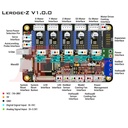 Lerdge-Z Board + 3.5" LCD + 5 Drivers TMC2208 (3D1019)