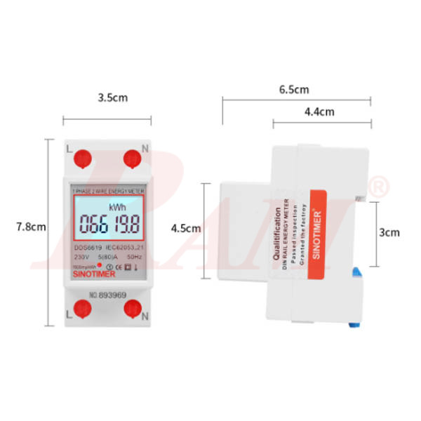 DDS6619-008 Energy Meter 80A/230V