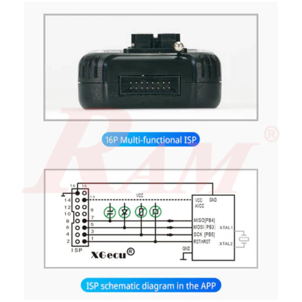 Programmer Set XGecu T48 (TL866II-3G) + 27 Set