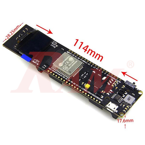 ESP32 OLED 0.96" WiFi TTGO + Bluetooth