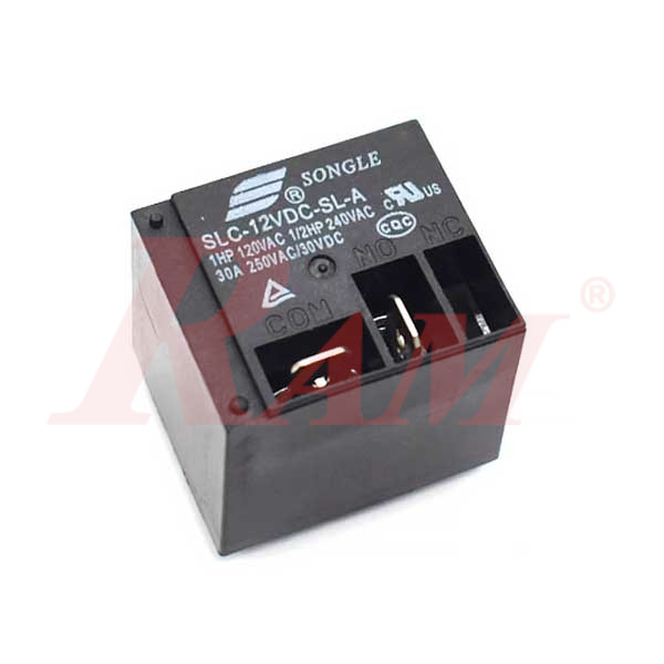 Re10-Relay 12V Coil 5pin - 30A O/P