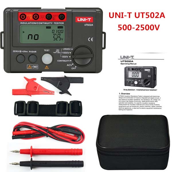 UT502A Megger Insulation Resistance Tester 2500V