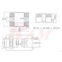 RE49 Solid State Relay SSR-25DD