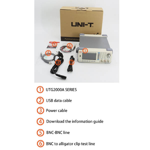 UTG2025A UNI-T Function/Arbitrary Waveform Generator 25MHz