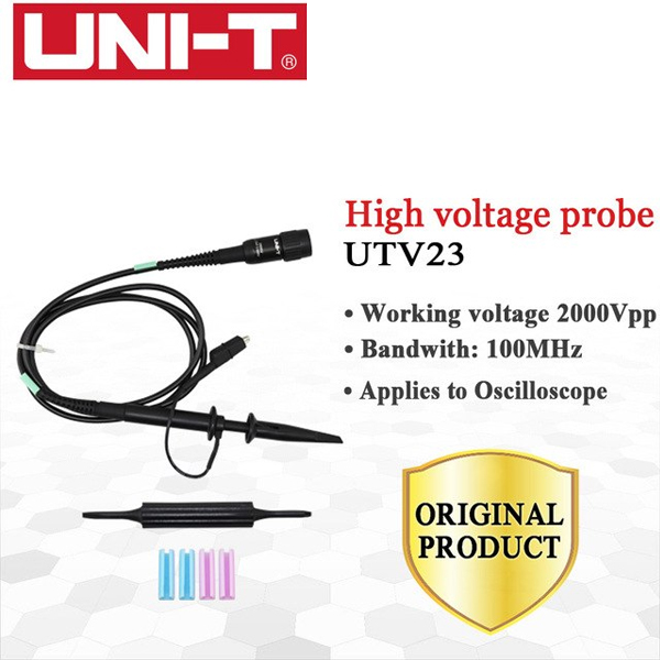 UT-V23 High Voltage Oscilloscope Probe 100MHz 2KV 1X/100X UNI-T