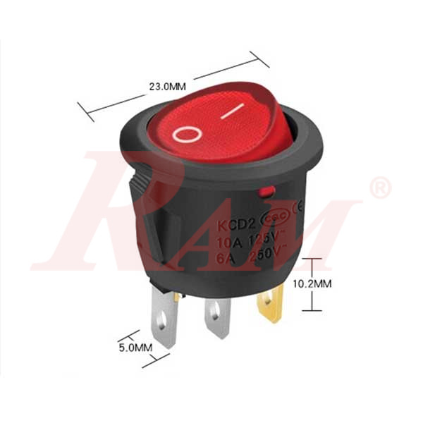 SW1 - ON/OFF Switch With Lamb