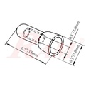 Crimp Cap Nylon Connector Long Neck (R.7)