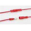 100 Pair Package Gauge Male-Female Solderless Crimp Bullet Connectors (KIT.R8)