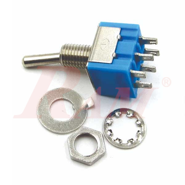 Toggle Switch 2 Position - 6 Pin