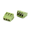 3 Pin PCB Screw Terminal Block Pitch 5mm - 14.1mm Long (R.6)