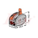 WAGO 2 Pin - PCT-212 Universal Compact Wire Wiring Connector