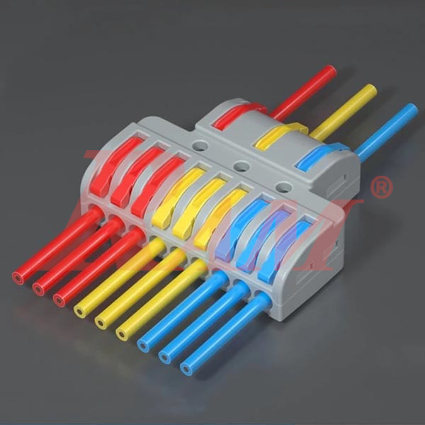 WAGO LT-933 - 3 in 9 out Universal Compact Wire Wiring Connector