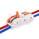 WAGO PCT-222 - 2 in 2 out Universal Compact Wire Wiring Connector