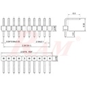 PH1 Yellow Color - Pin Header Male 1x40 Straight 2.54mm