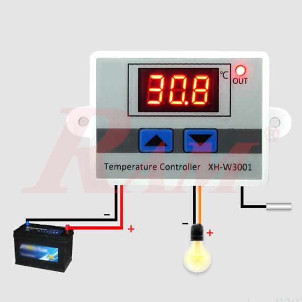 XH-W3001 12Vdc Programmable Temperature Control 10A