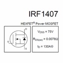 IRF1407 - HEXFET Power MOSFET