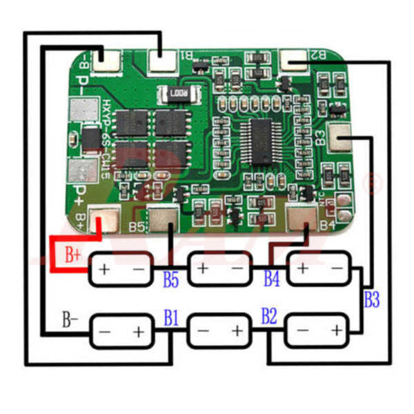 BMS 6 String 22.2V/14A