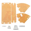 LCD 2x16 Clear Acrylic Case