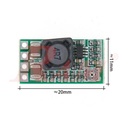 DC-DC Step Down Converter Variable 3A Mini (4.5V~24Vdc to 1.8V 2.5V 3.3V 5V 9V 12Vdc) SKU#DC109