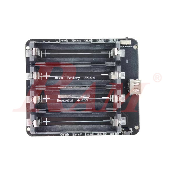 Lithium Battery Shield 4x18650 Mobile Power Expansion Board Module 5V/3A & 3V/1A