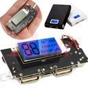 Power Bank Module With LCD Dual USB 5V 1A 2.1A And 18650 Lithium Battery Charger (SKU#A671)