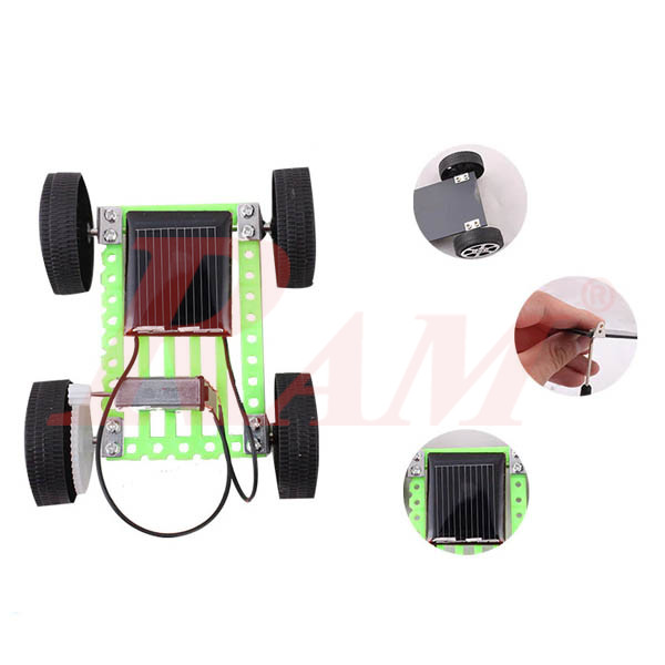 DIY Solar Powered Car Robot Educational Vehicle - Science Toy