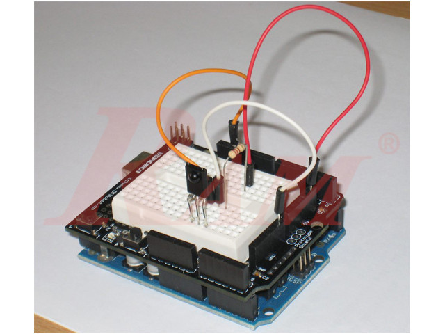 Arduino Shield - Prototype Shield With Mini Breadboard (SKU#M34)