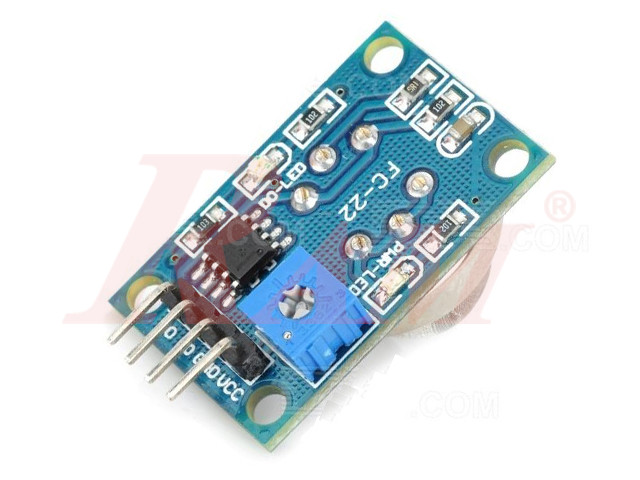 MQ-2 LPG, Butane, Propane, Methane, Alcohol, Hydrogen & Smoke Sensor Module