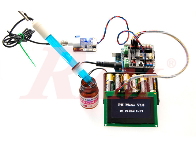 pH Analog Sensor - Acidity Meter Kit For Arduino