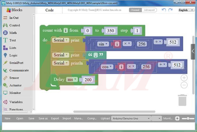 Mixly Block Coding With Arduino Kit For Kids - Arduino Simple & Beginner Complete Learning Kit