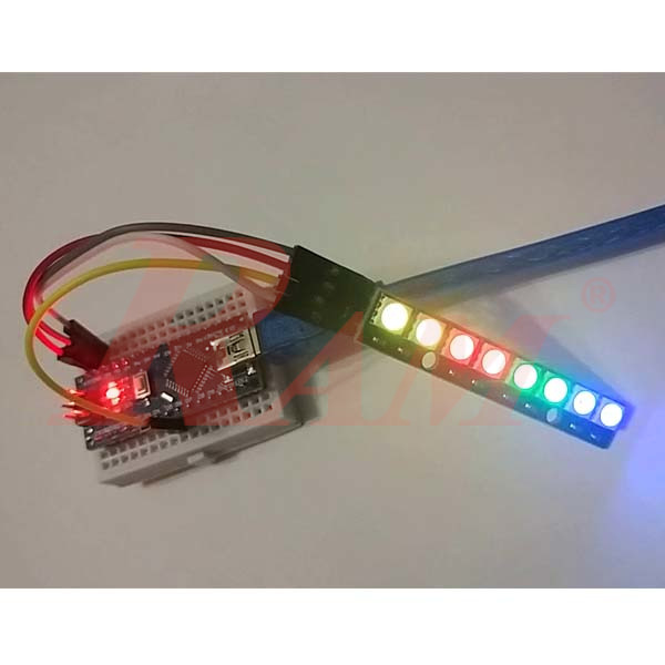 NeoPixel Stick 8-bit WS2812 5050 RGB LED Driver Development Board