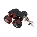 Wild Thumper 4WD + Gripper Arm (4 Geared DC Motors With Suspension)