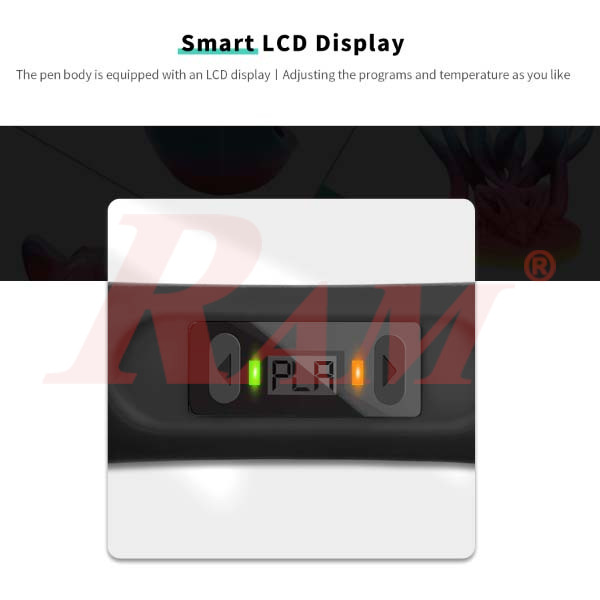 3D Printing Pen SL-300 - Intelligent 3D Pen III - with Smart LCD Display