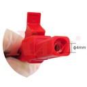 Crocodile 55mm Banana Plug 4mm Type (1 Piece Alligator)