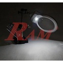 Magnifier LED With Alligators Holders & Soldering Iron Stand