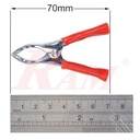 Crocodile Clip 70mm 30A Hand Medium Size (1 Piece Alligator)