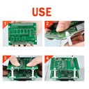 Plastic Wing Snap-in Rivet PCB Bracket Spacer 24mm