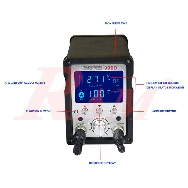 Hot Air 996D Brushless 2 in 1 LCD