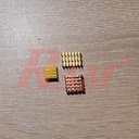 Heatsink Cooling Set for Raspberry Pi 4B Board - Gold (Aluminum & Copper)