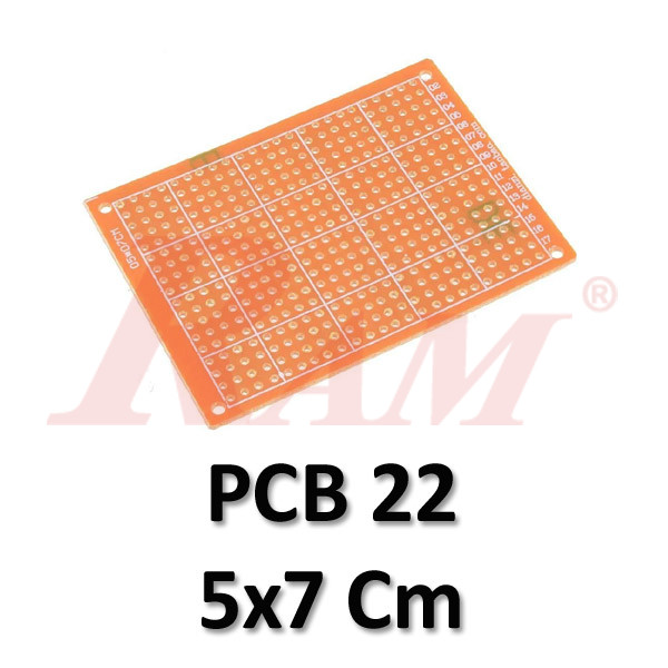 PCB 5x7 cm2 Dots Holes (SKU#PCB22)