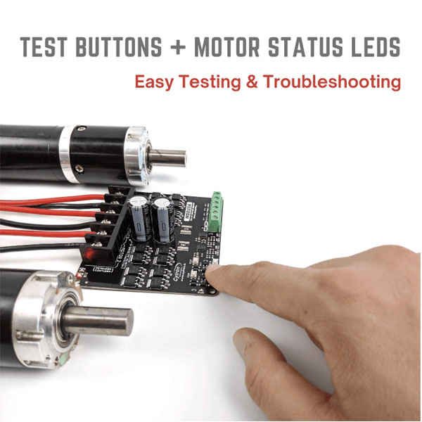 MDD20A Cytron 20Amp 6V-30V DC Motor Driver (2 Channels)