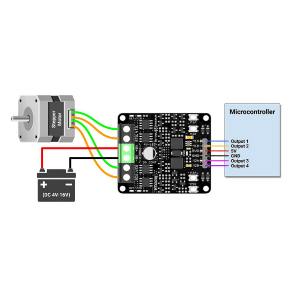 MDD3A Cytron 3Amp 4V-16V DC Motor Driver (2 Channels)