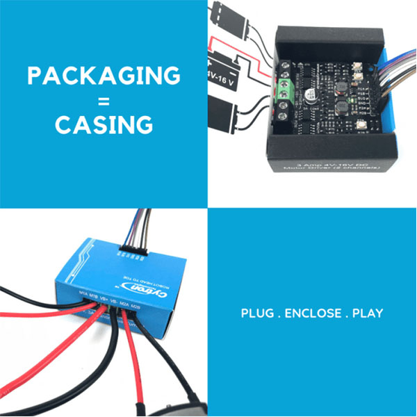 MDD3A Cytron 3Amp 4V-16V DC Motor Driver (2 Channels)