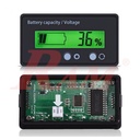 Battery Capacity Indicator / Tester LCD Panel